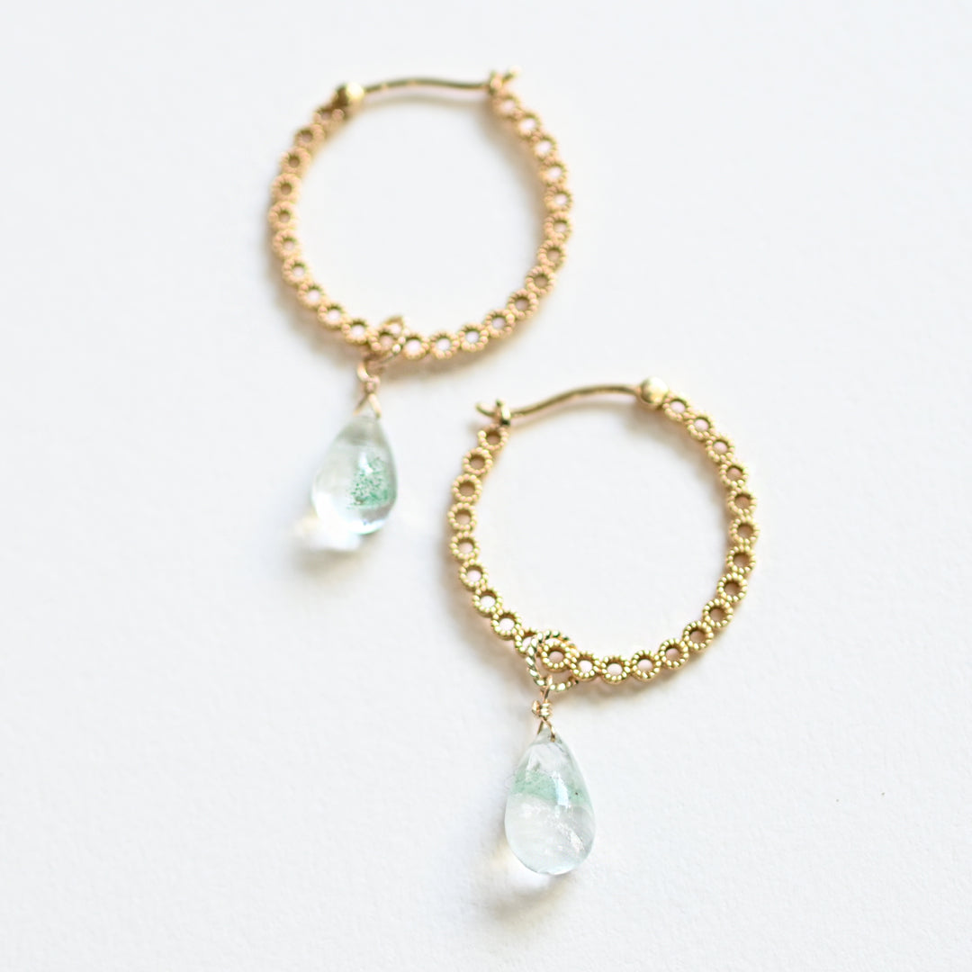 1点物ファントムクォーツチャーム【K10YG】26ss