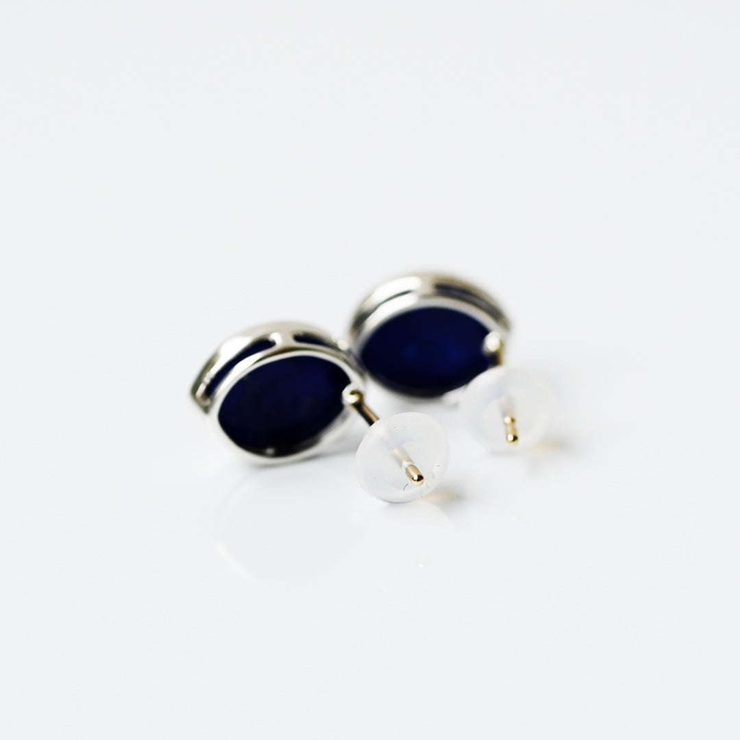 数量限定】Talat Rʉaŋ ラピスラズリトリプレットストーン ピアス