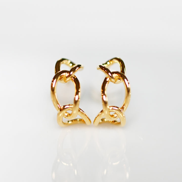 Talat　Chic Oriental Rope ピアス　【SV925＋K10YG】26ss