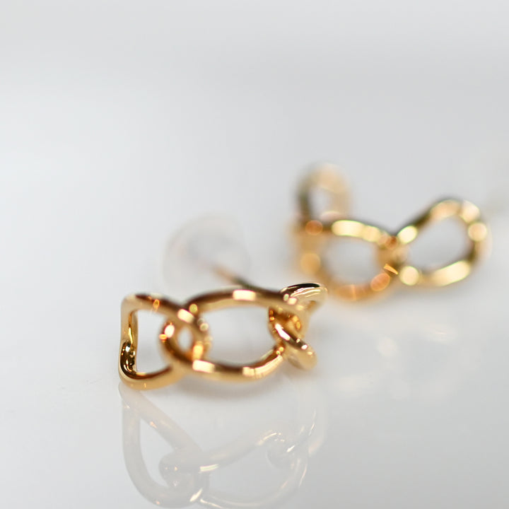 Talat　Chic Oriental Rope ピアス　【SV925＋K10YG】26ss