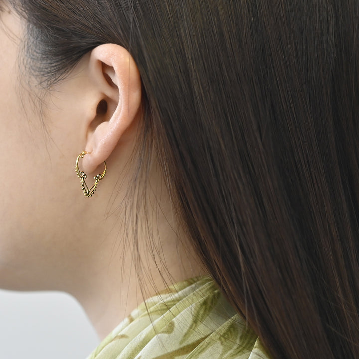 Talat　Kanok Rung ①ピアス　【SV925＋K10YG】26ss