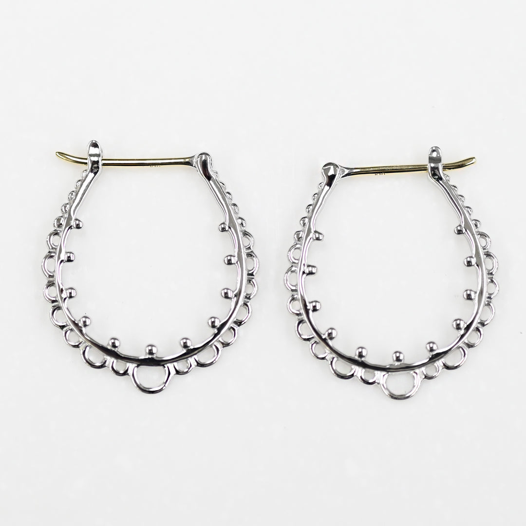 Talat　Kanok Lai Thai ②ピアス　【SV925＋K10YG】26ss