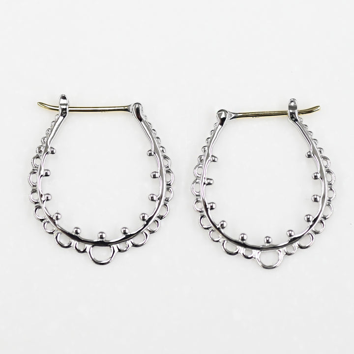 Talat　Kanok Lai Thai ②ピアス　【SV925＋K10YG】26ss