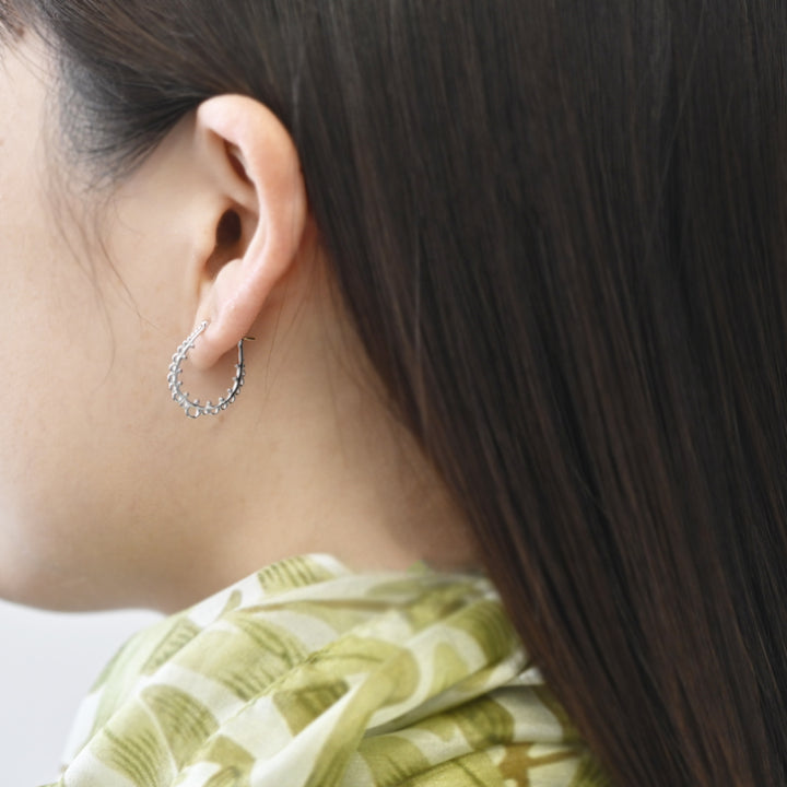 Talat　Kanok Lai Thai ②ピアス　【SV925＋K10YG】26ss