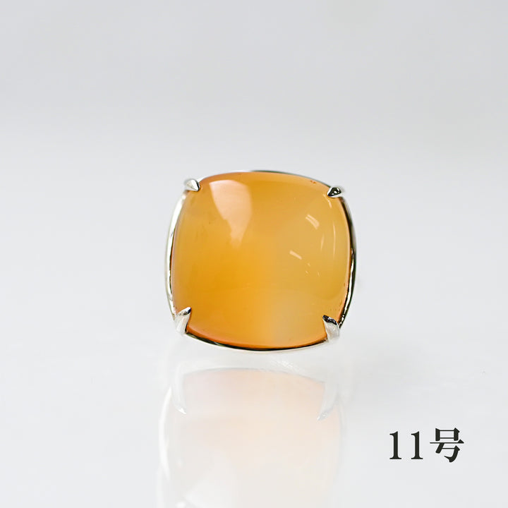 【数量限定】カーネリアン リング とろり橙 SV925｜Talat