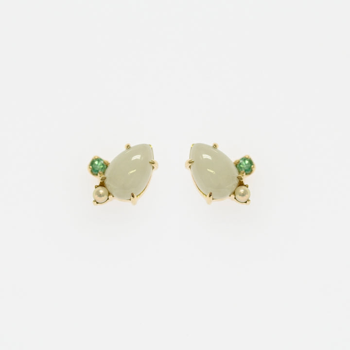 Greenery  ピアス【K10YG】25ss