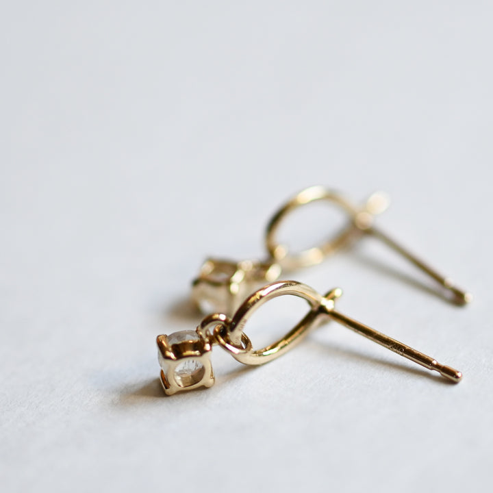 Infini Loop ピアス【K10YG】26ss