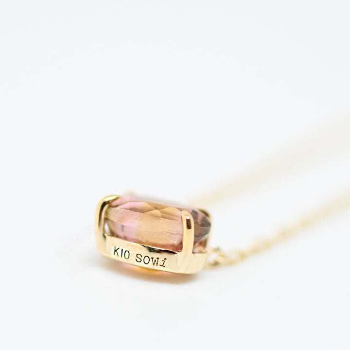 １点物 バイカラートルマリンネックレス25AW