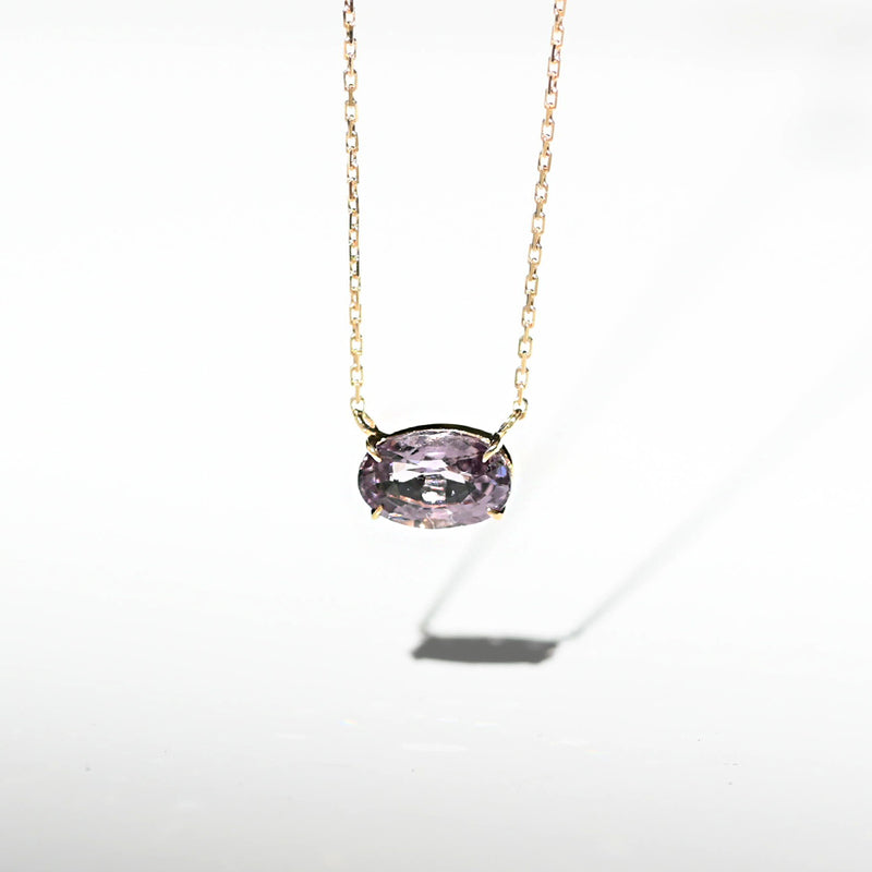 【数量限定】ヴァイオレットスピネルネックレス①【K10YG】23ss