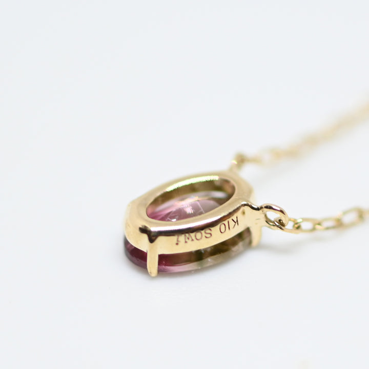 １点物 バイカラートルマリンネックレス25AW