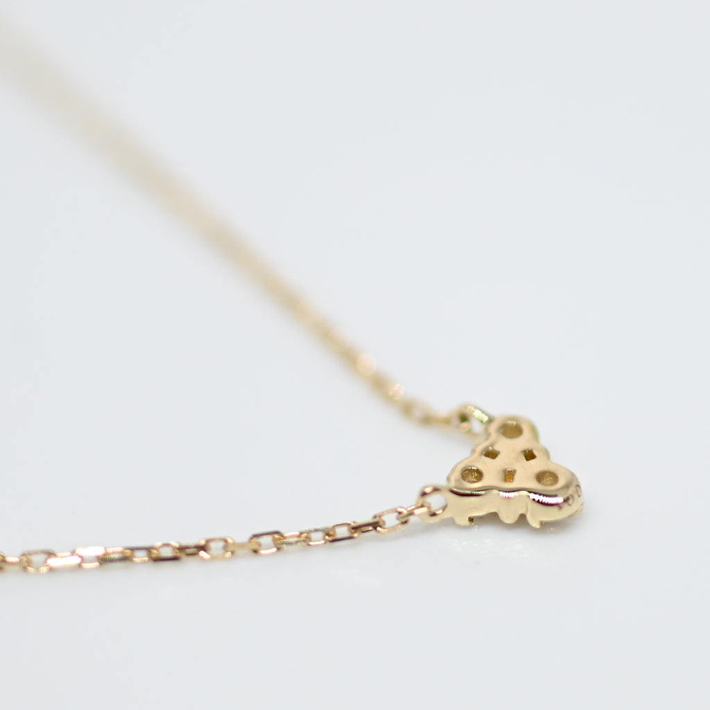 3ピースダイヤモンドネックレス【K10YG】24AW