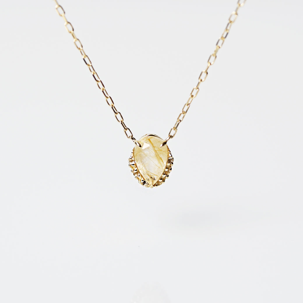Budding ネックレス【K10YG】25ss