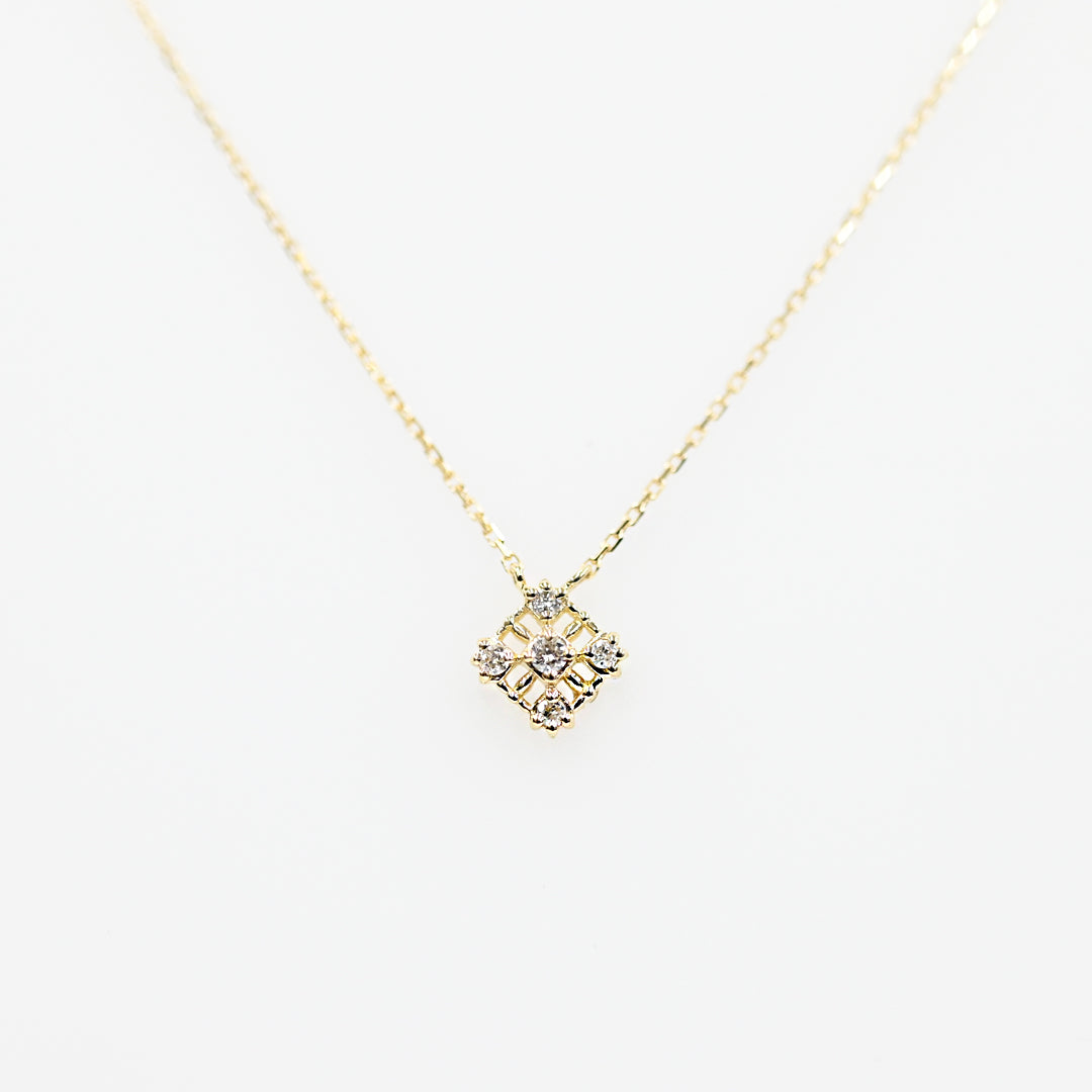 Petite Lumière　ダイヤモンド ネックレス【K10YG】26ss