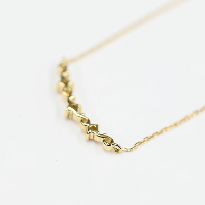 Petite Garland　ダイヤモンド ネックレス②【K10YG】26ss