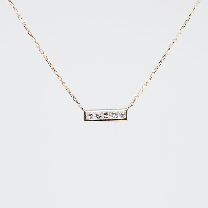Calm ダイヤモンド ネックレス【K10YG】26ss