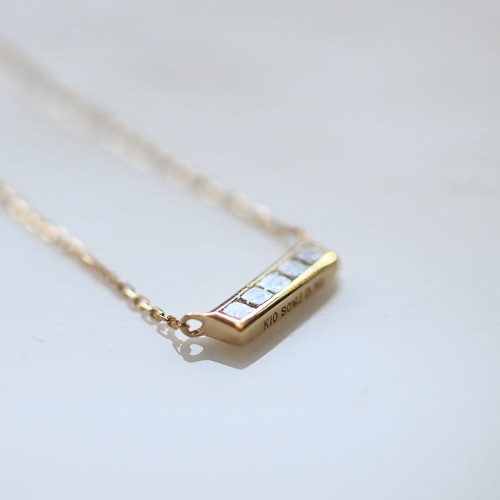 Calm ダイヤモンド ネックレス【K10YG】26ss