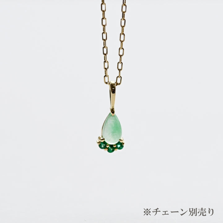 Feuilles ペンダントトップ【K10YG】26ss