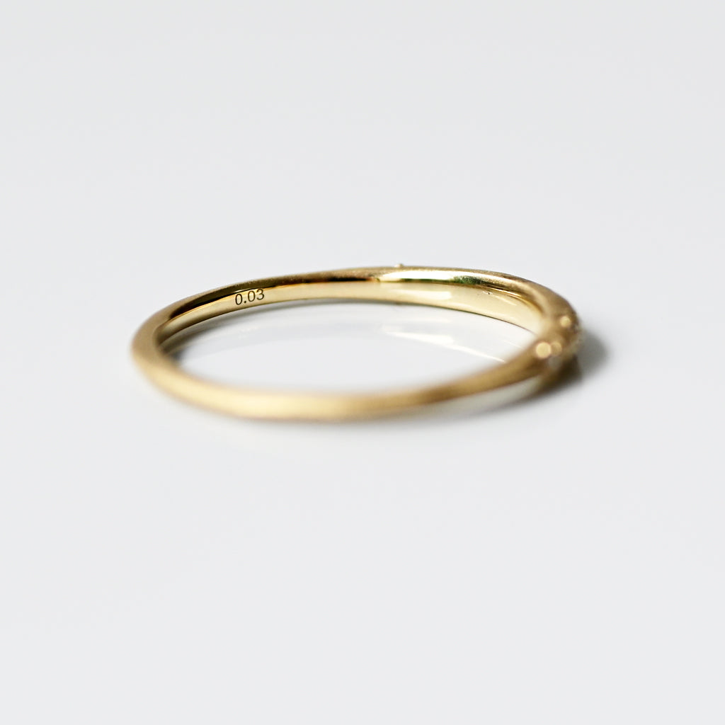 Meteor shower リング【K10YG】24S/S – sowi