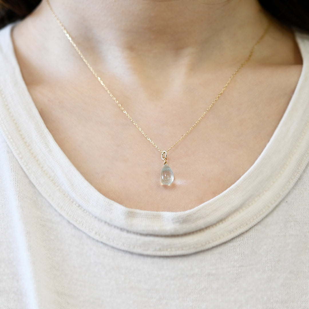 1点物ファントムクォーツチャーム【K10YG】26ss