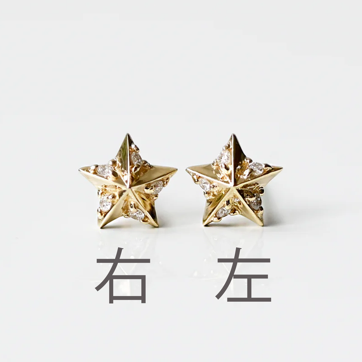 Meteor shower Starピアス【K10YG】24S/S
