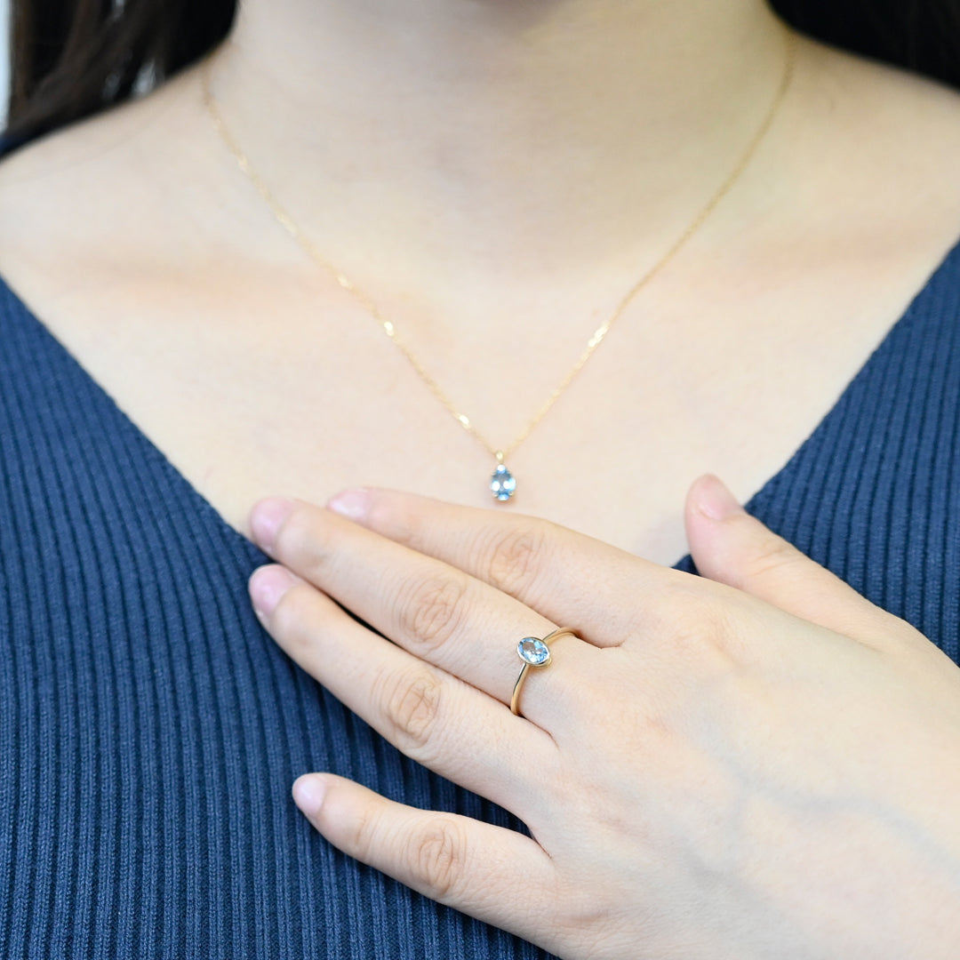 Mermaid Stone　リング【K10YG】26ss