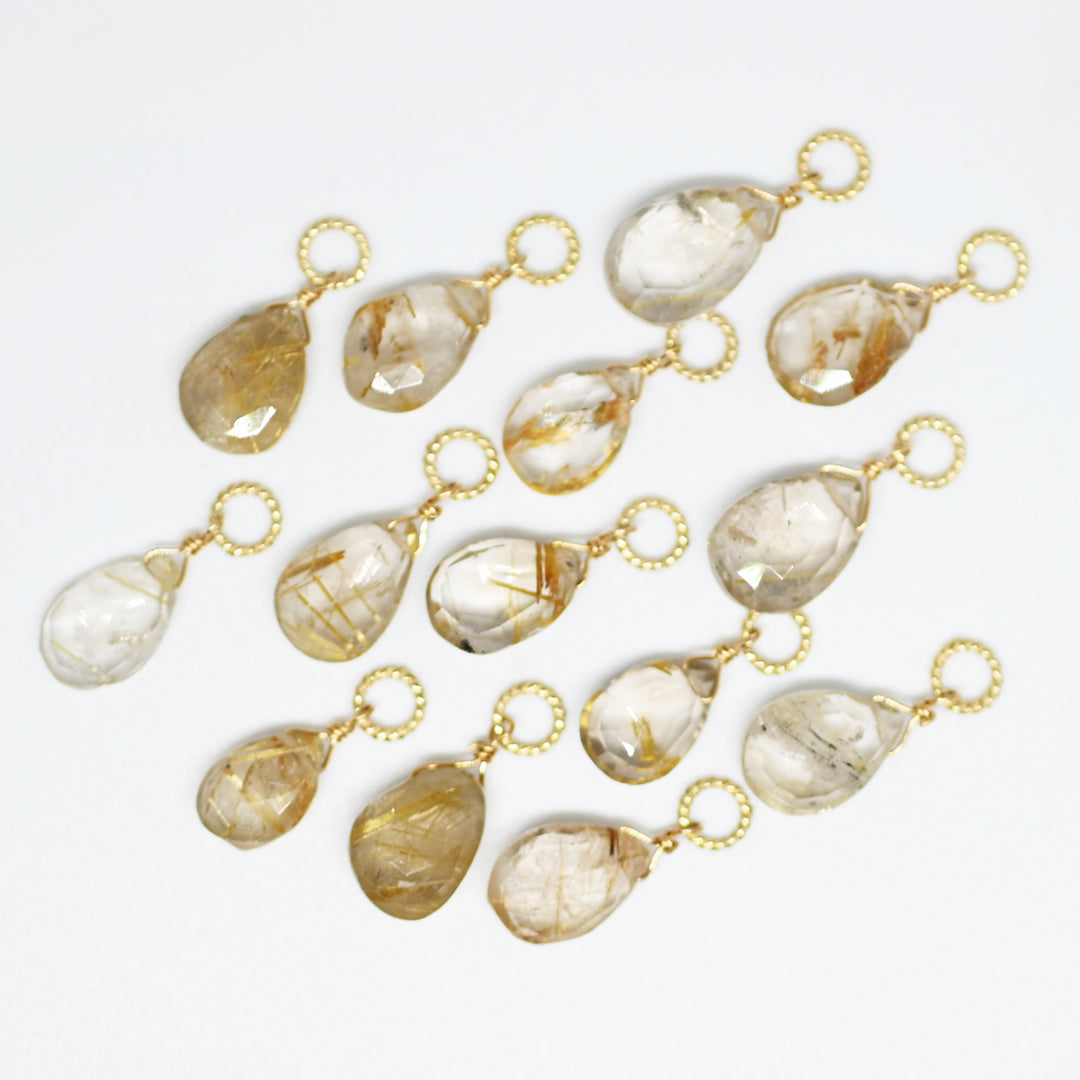 数量限定】ルチルクォーツチャーム L【K10YG】 – sowi