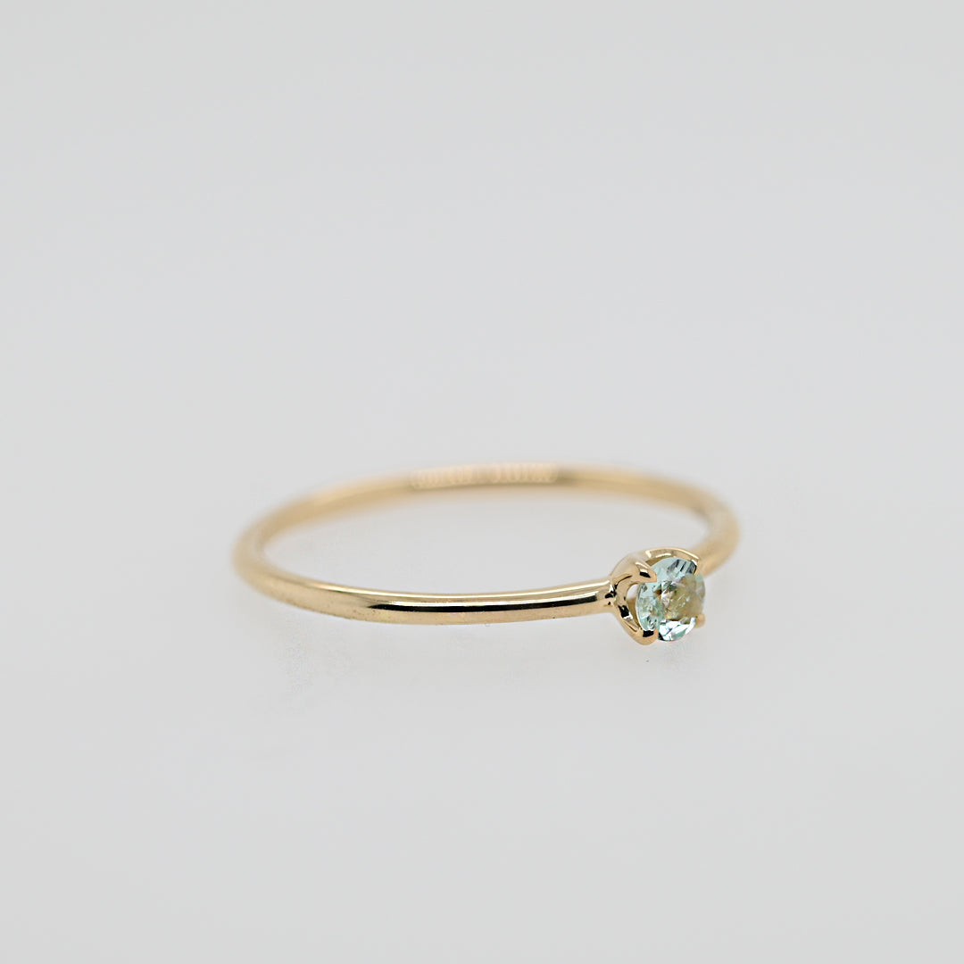 【数量限定】パライバトルマリンリング【K10YG】25AW