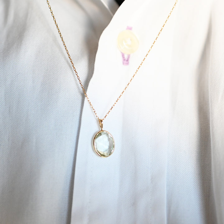 【数量限定】アメジストのペンダントトップ (K10YG)26ss