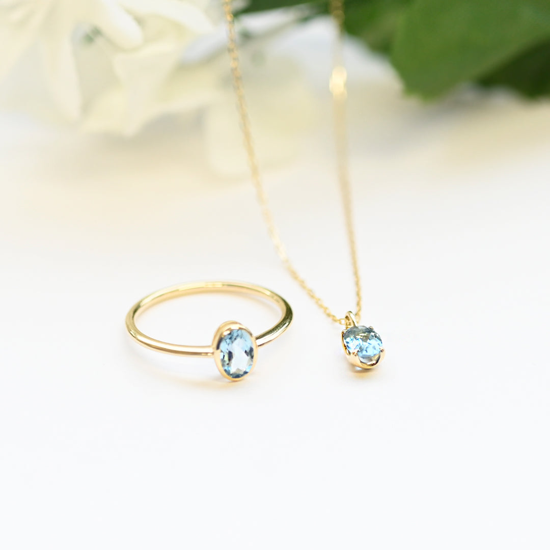 Mermaid Stone　リング【K10YG】26ss