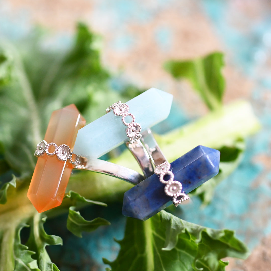 Talat　Samunphrai　デュモルチェライト　リング　26ss