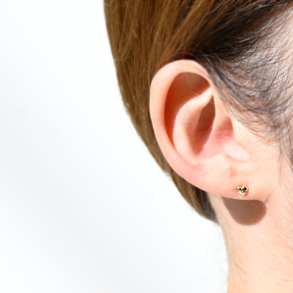 Cookie ハートシングルピアス【K10YG】24s/s – sowi