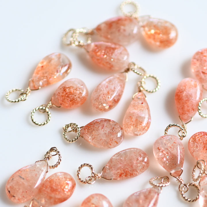 サンストーンチャーム【K10YG】26ss