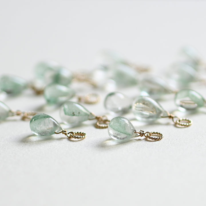 1点物ファントムクォーツチャーム【K10YG】26ss