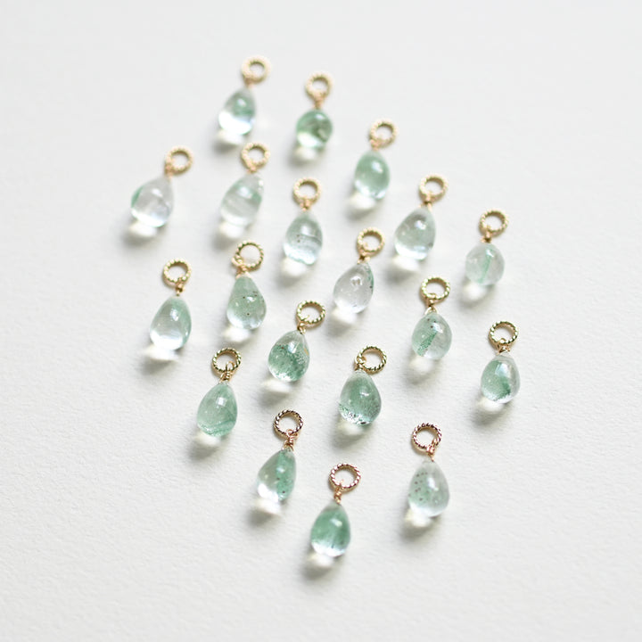 1点物ファントムクォーツチャーム【K10YG】26ss