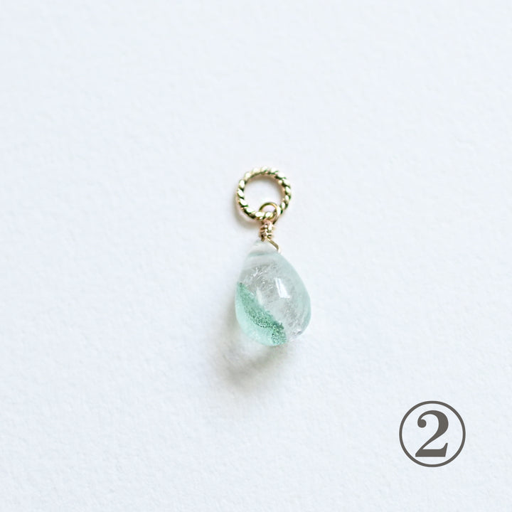 1点物ファントムクォーツチャーム【K10YG】26ss