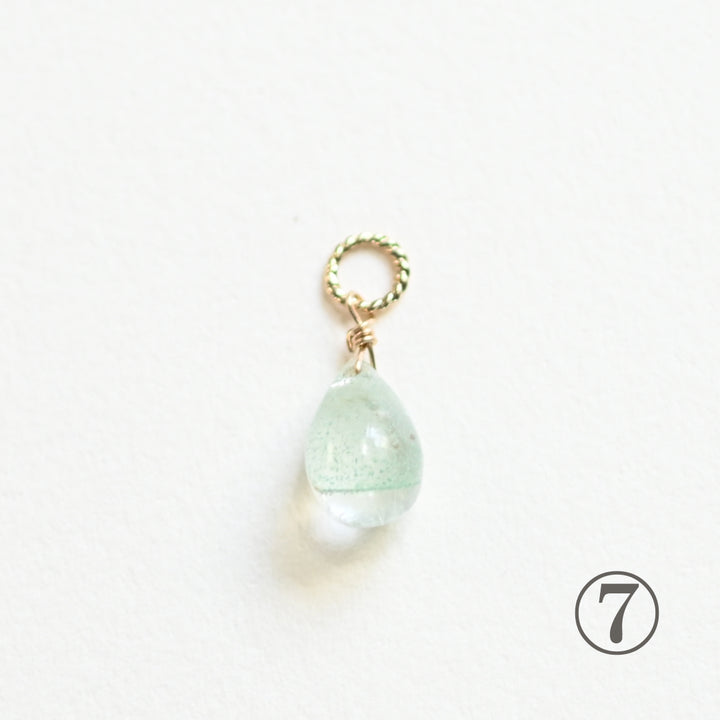 1点物ファントムクォーツチャーム【K10YG】26ss