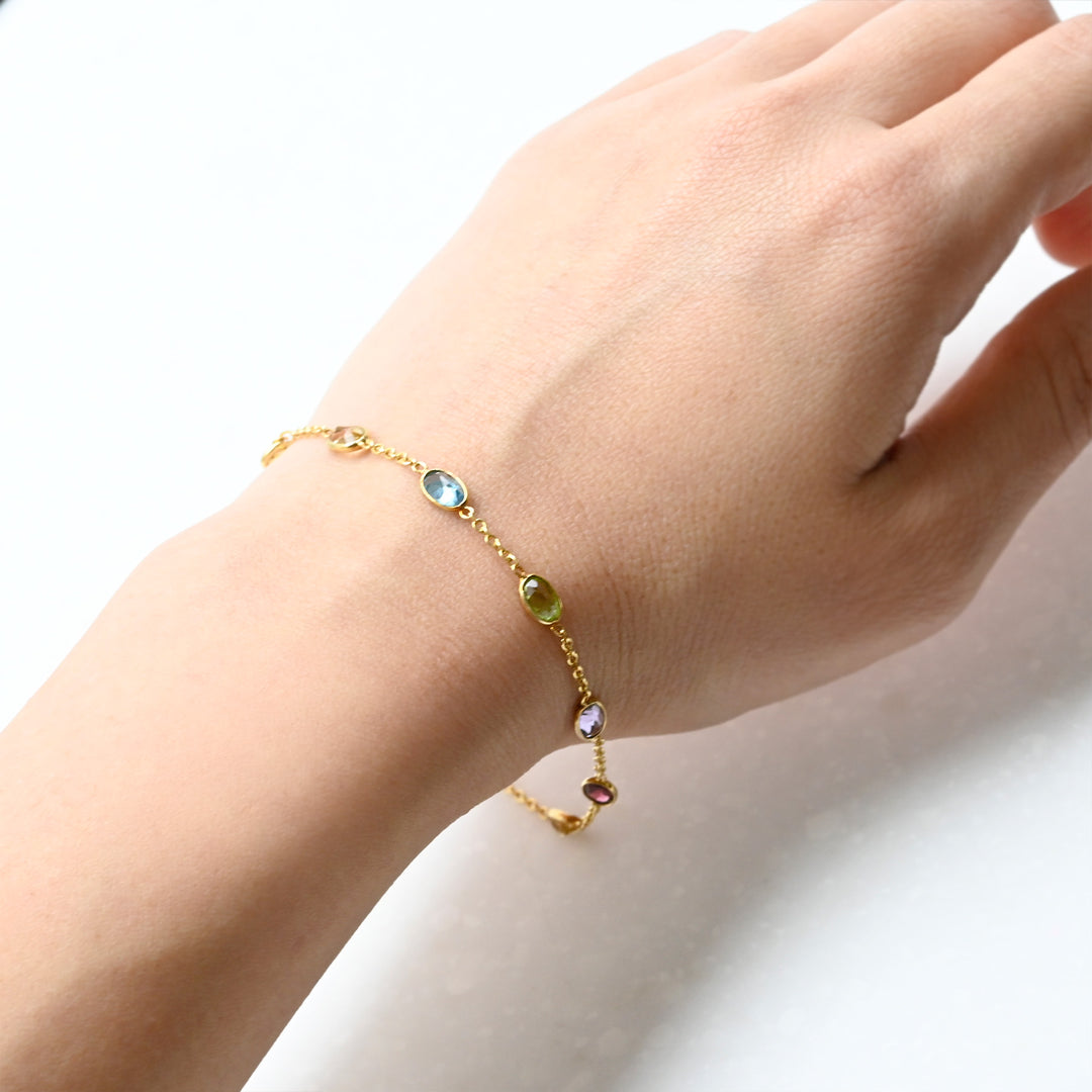 【数量限定】Talat カラーストーン ブレスレット