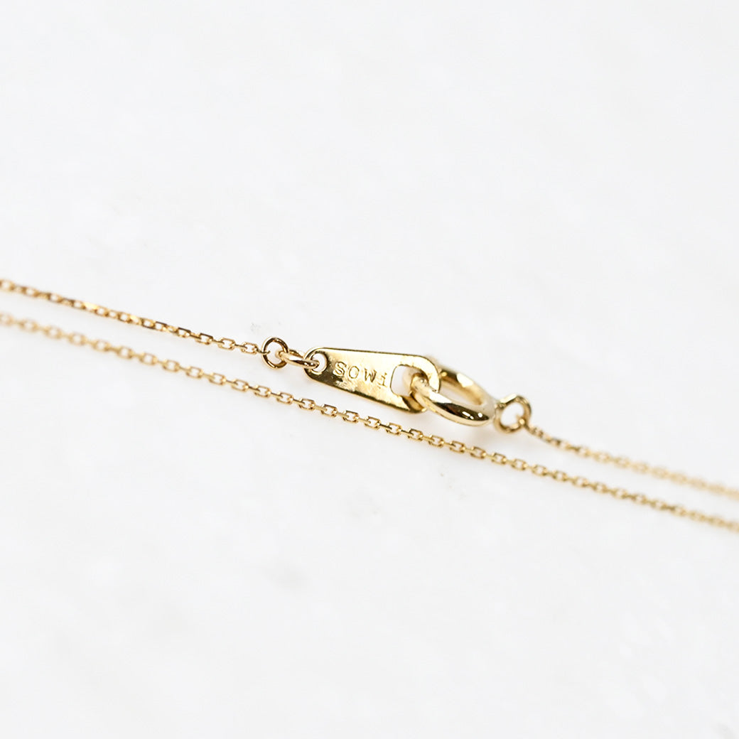 オパール×ダイヤモンド オーバル ネックレス【K10YG】｜Opaline