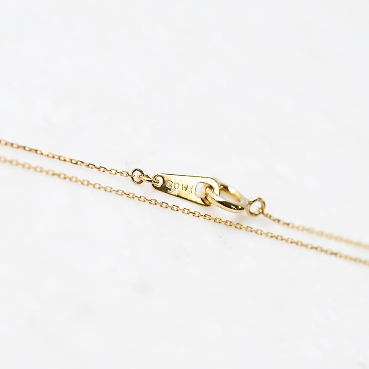 オパール×ダイヤモンド オーバル ネックレス【K10YG】｜Opaline