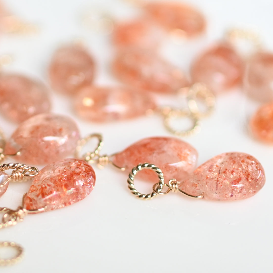 サンストーンチャーム【K10YG】26ss