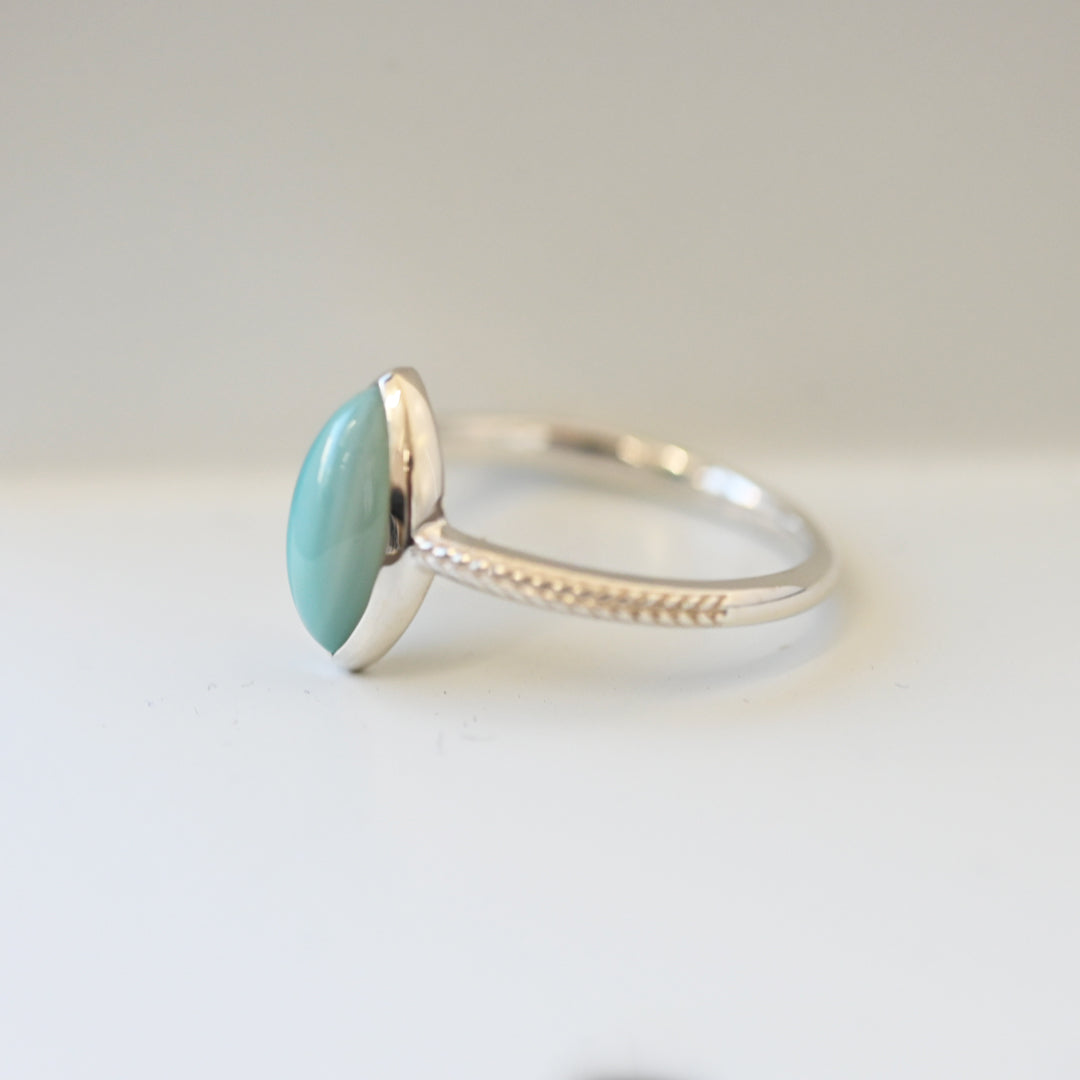 Talat　Consonance　ターコイズ＆マザーオブパール　リング　26ss