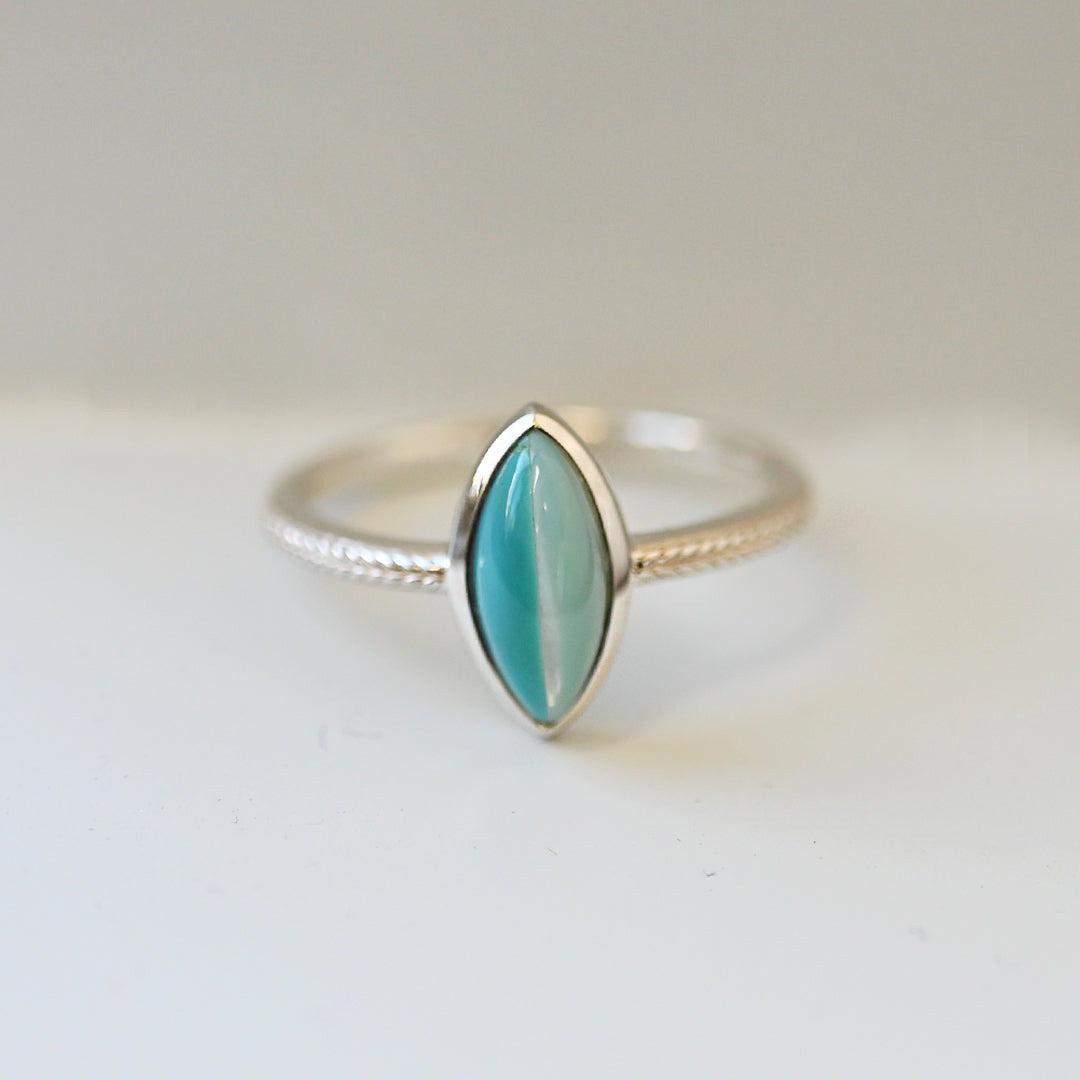 Talat　Consonance　ターコイズ＆マザーオブパール　リング　26ss