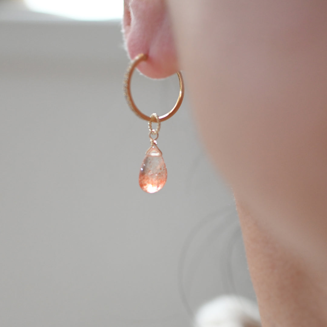 サンストーンチャーム【K10YG】26ss