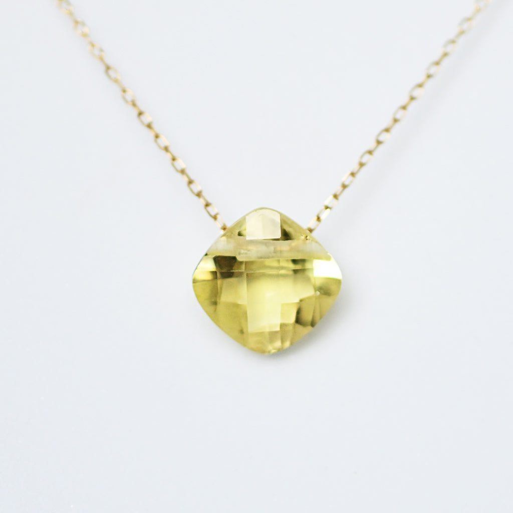 atsumeru jewelry  レモンクォーツクッションカット 24aw