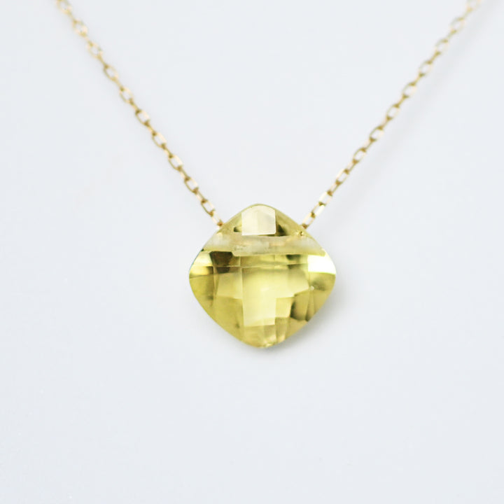 atsumeru jewelry  レモンクォーツクッションカット 24aw