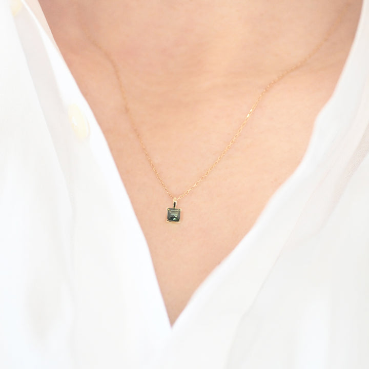 【数量限定】ティールサファイアペンダントトップ 26ss