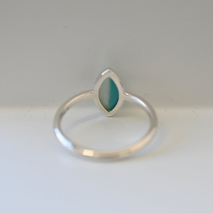 Talat　Consonance　ターコイズ＆マザーオブパール　リング　26ss