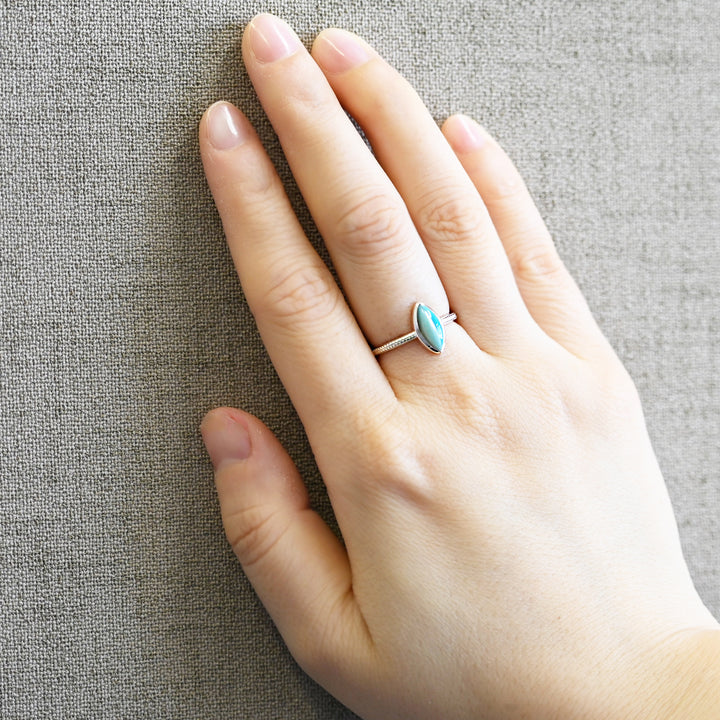 Talat　Consonance　ターコイズ＆マザーオブパール　リング　26ss