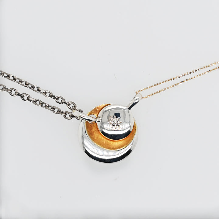 【BLACK FRIDAYクーポン対象外】Ananke  ペアネックレス【SV925/K10YG】25AW