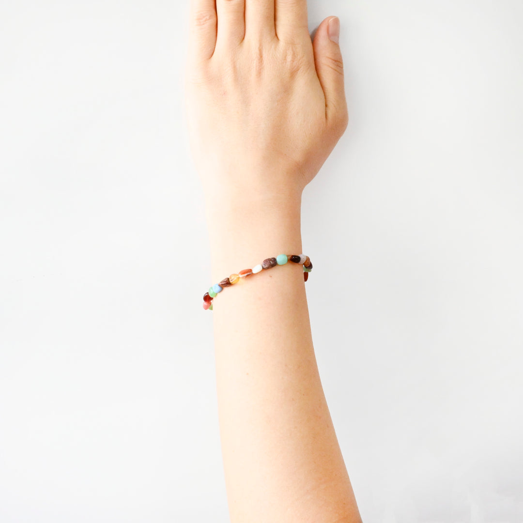 【オンラインショップ限定販売・数量限定】Talat　sanuk　ミックスオパールブレスレット